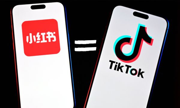 rednote-vs-tiktok - Fonte (Canva)